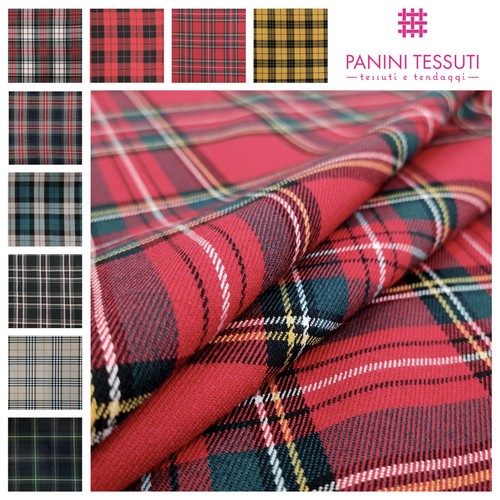 Tessuto tartan scozzese - tessuto,