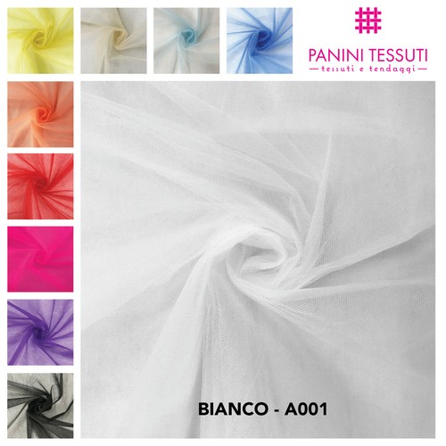 Tessuto tulle morbido - morbido, 100%