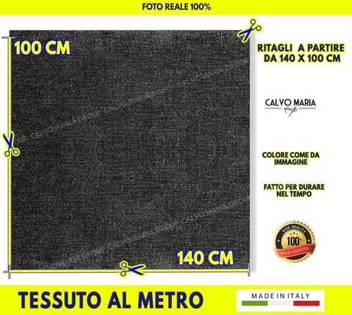 Tessuto nero metro - nero,
